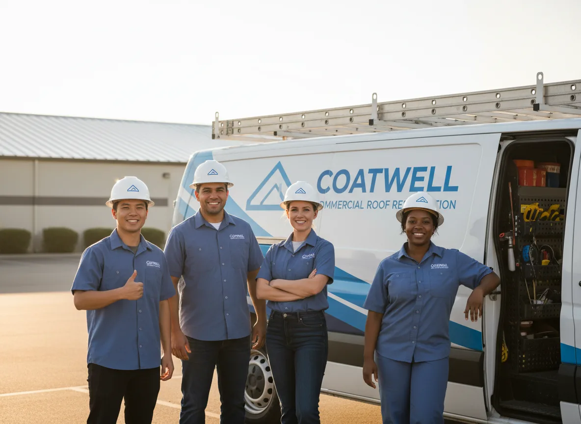 Commercial roof coating company in Ostrander, MN
